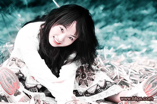 Photoshop照片调色:单一颜色图片效果