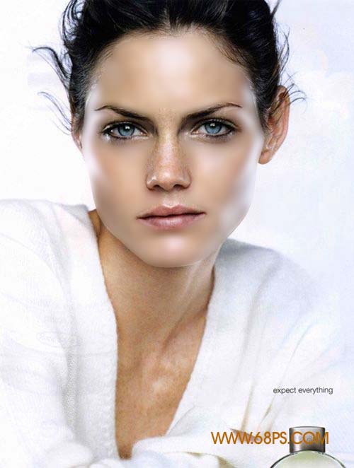 Photoshop还原MM水晶亮丽肌肤