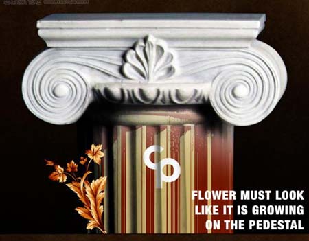 Photoshop 制作古典风格的运动鞋海报