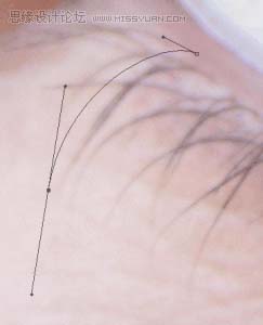 photoshop 睫毛的简单制作及美化