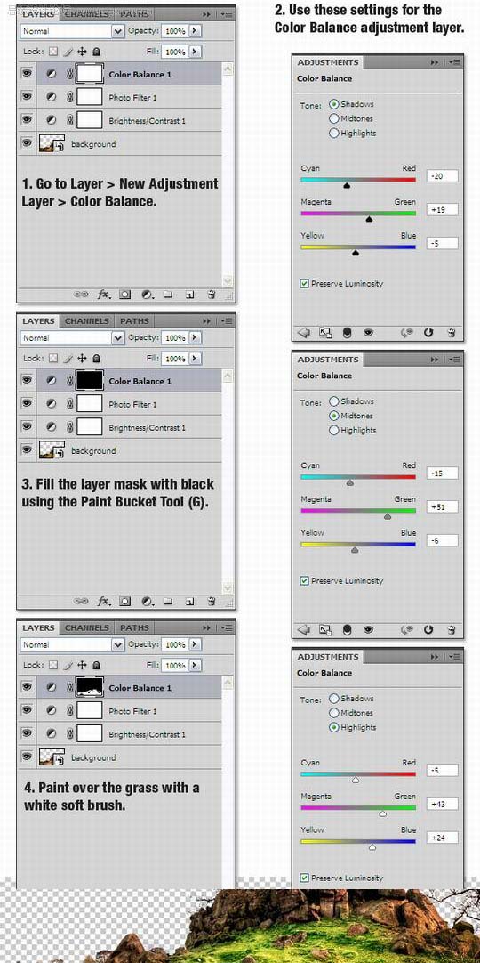 photoshop 超强合成梦幻岛的仙女