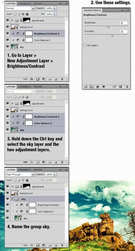 photoshop 超强合成梦幻岛的仙女