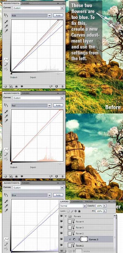photoshop 超强合成梦幻岛的仙女