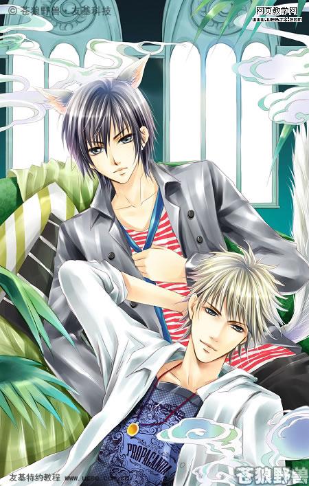 photoshop 鼠绘超酷的人物插画