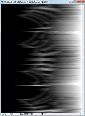 Photoshop 打造超酷的放射字效果