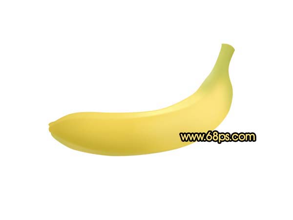 Photoshop 制作一串成熟的香蕉