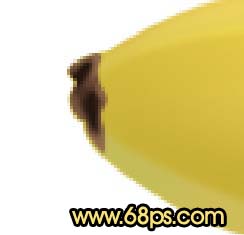 Photoshop 制作一串成熟的香蕉