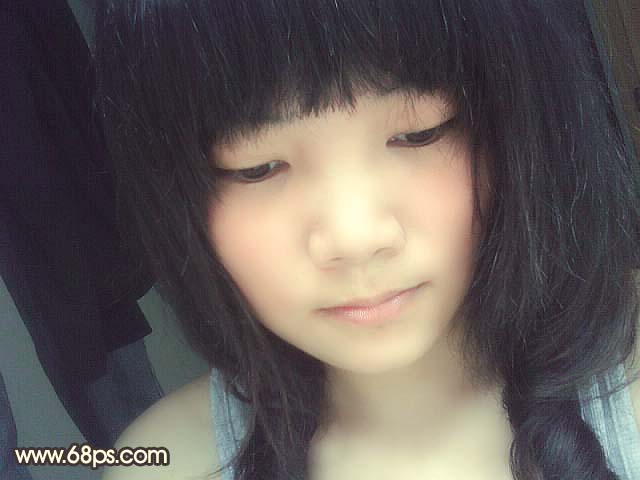 Photoshop 调出手机人物照片粉嫩的甜美色