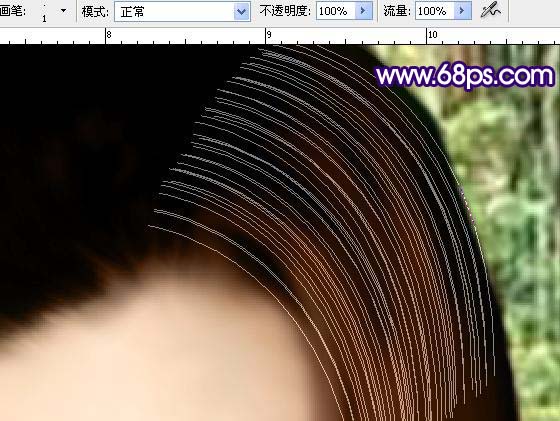 Photoshop 打造梦幻的古典仿手绘美女