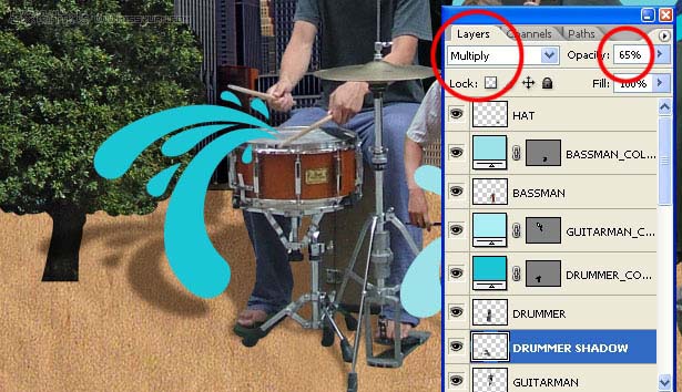 photoshop 多图合成一张欧美古典插画