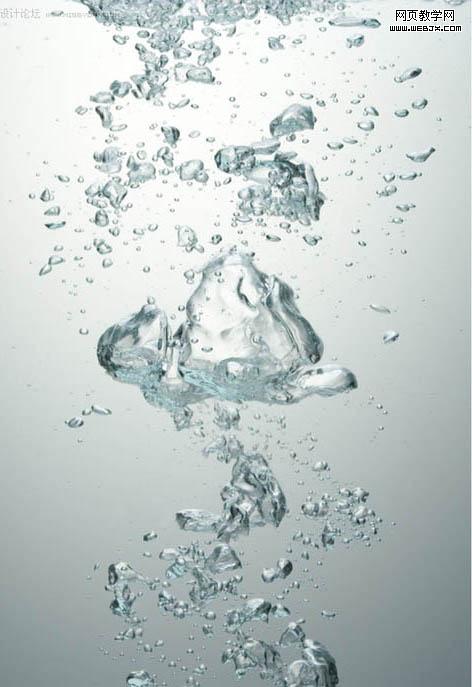 Photoshop 合成性感美女和水教程