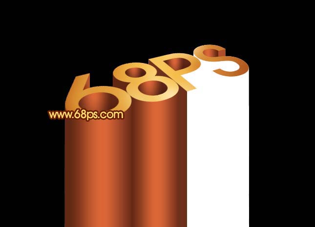 Photoshop 打造超酷的透视立体字