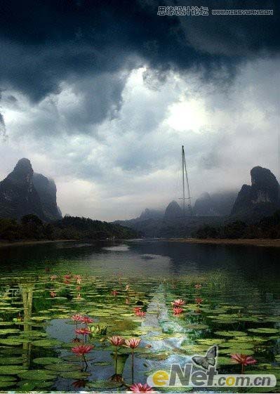 photoshop 经典合成神秘的古龙堡