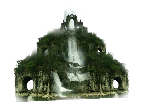 photoshop 经典合成神秘的古龙堡