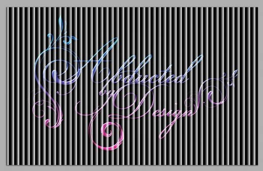 Photoshop 梦幻的水晶花纹艺术字