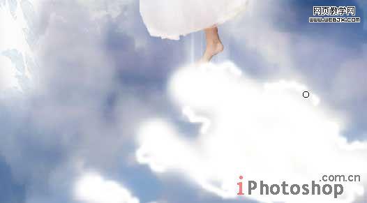 photoshop 合成天空舞蹈的天使