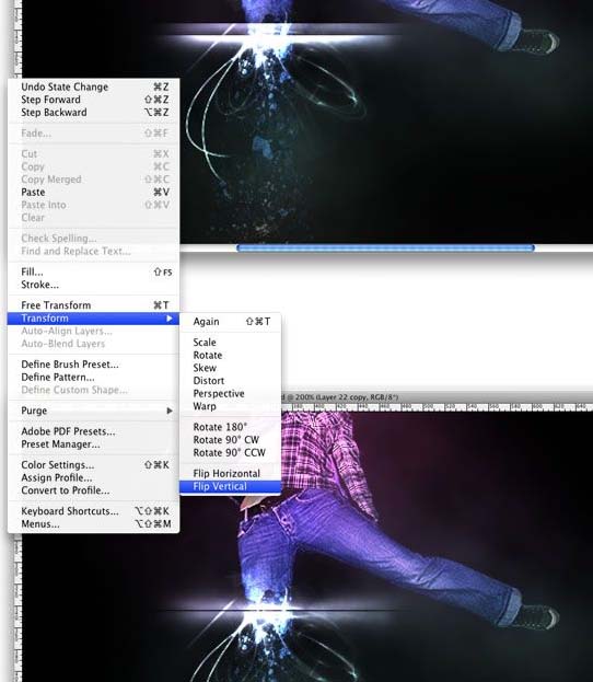 Photoshop 绚丽的真人潮流插画