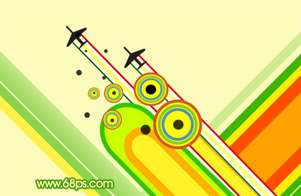 Photoshop 打造一张简洁时尚的潮流壁纸