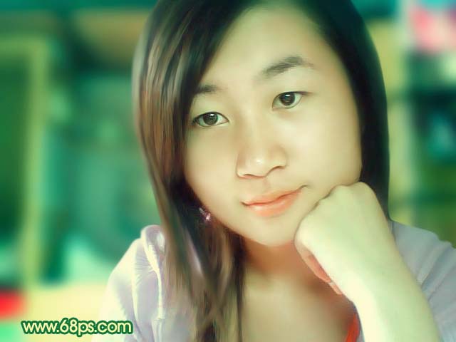 Photoshop 调出视频照片时尚的糖果色