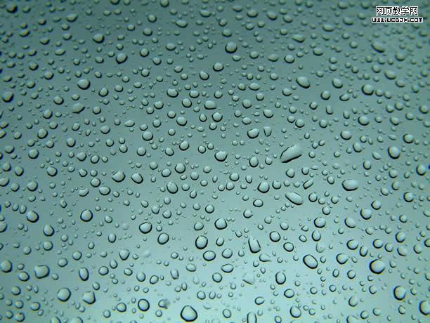 Photoshop 制作贴在水珠上的文字