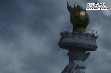 photoshop 合成科幻的洪水淹没地球