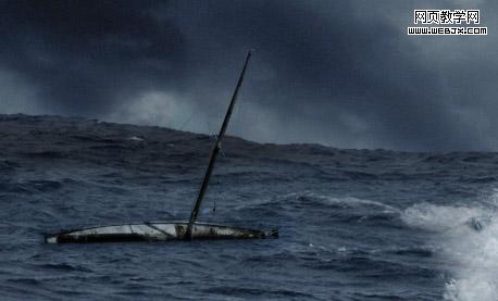 photoshop 合成科幻的洪水淹没地球