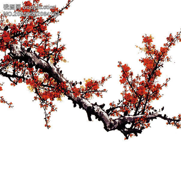 Photoshop 打造亮丽的红色古典美女写真