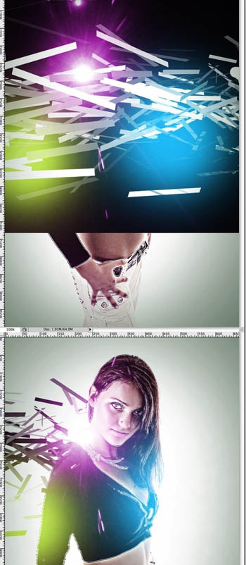 Photoshop 打造绚丽的个性的潮流插画