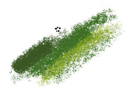 photoshop 临摹一张漂亮的雪山图片