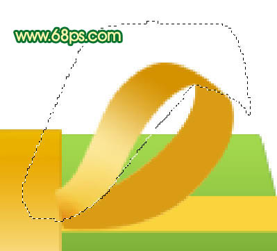 Photoshop 制作一个漂亮的绿色礼品盒