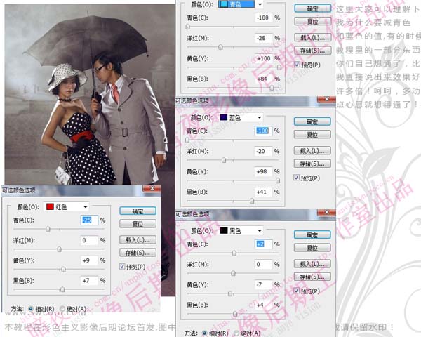 Photoshop 调出照片暗黄的复古色