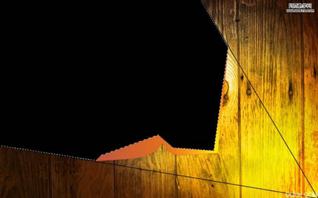 Photoshop 颓废的红色立体字制作