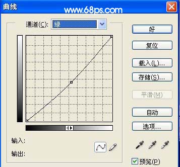 Photoshop 淡绿色的古典婚片处理方法