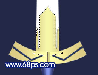 Photoshop 打造一把锋利的青铜剑