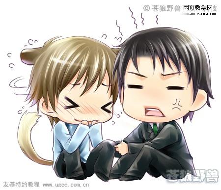 photoshop 友基数位板绘制可爱卡通漫画