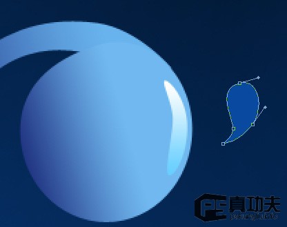 Photoshop 蓝色梦幻的潮流壁纸制作