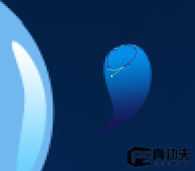 Photoshop 蓝色梦幻的潮流壁纸制作