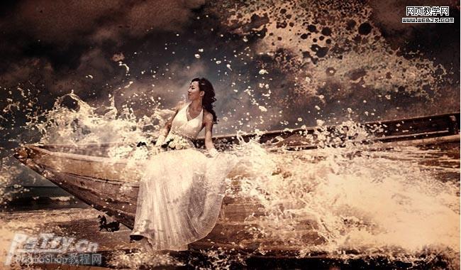 Photoshop 古典的油画效果处理方法