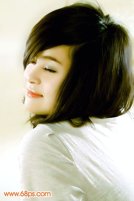 Photoshop 偏色的人物照片修正并美化