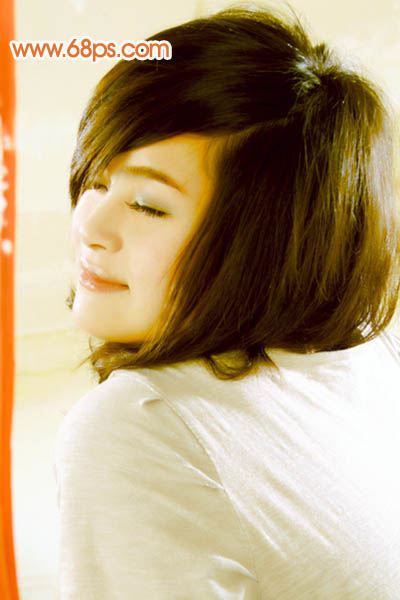 Photoshop 偏色的人物照片修正并美化