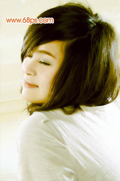 Photoshop 偏色的人物照片修正并美化