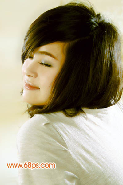 Photoshop 偏色的人物照片修正并美化