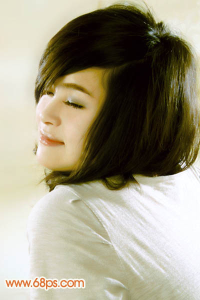 Photoshop 偏色的人物照片修正并美化