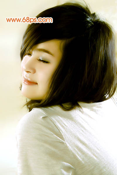 Photoshop 偏色的人物照片修正并美化