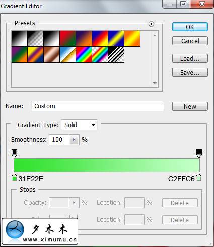 Photoshop 花纹装饰的立体字
