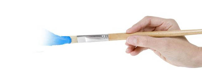 photoshop 合成给小猫绘制素描的现场图片