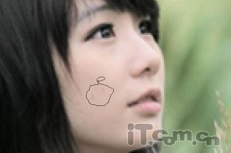 photoshop 外景人物照片的细节美化