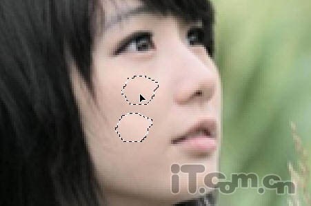 photoshop 外景人物照片的细节美化