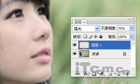 photoshop 外景人物照片的细节美化