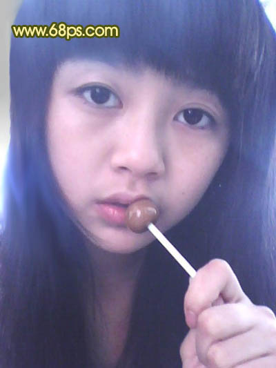 Photoshop 制作柔美的暖色手机图片